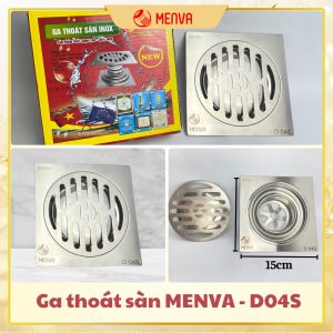 Ga thoát sàn Menva D04S