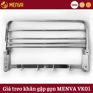Alternative view of Giá treo khăn gập gọn Menva VK01