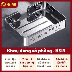Alternative view of Khay đựng xà phòng KS13
